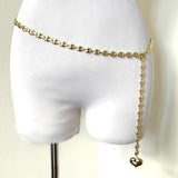 Puffy Heart Statement Necklace/Belt