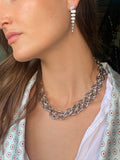 Ronni Silver Necklace - Bettina H. Designs