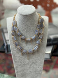 Calcedony Cascade Necklace