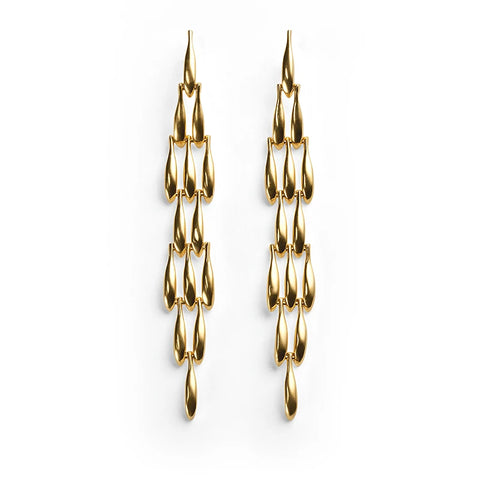 Sardine Dangle Earrings - Bettina H. Designs