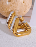 Alessea Tringle Hoop Earrings - Bettina H. Designs