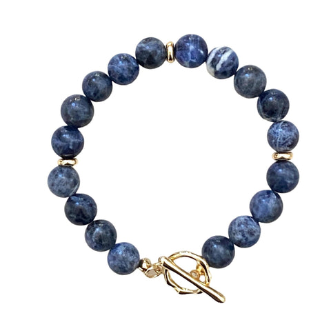 Annie Sodalite Bracelet - Bettina H. Designs