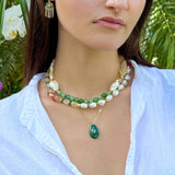 Asha Beaded Necklace - Bettina H. Designs