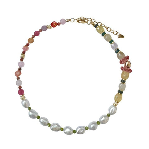 Asha Beaded Necklace - Bettina H. Designs