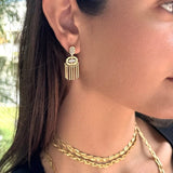 Beam Dangle Earrings - Bettina H. Designs