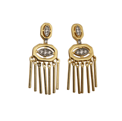 Beam Dangle Earrings - Bettina H. Designs