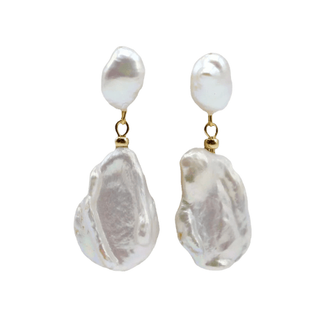 Binh Pearl Drop Earrings - Bettina H. Designs