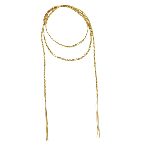 Clementine Bradied Lariat - Bettina H. Designs