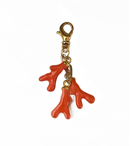 Coral Cluster Charm - Bettina H. Designs