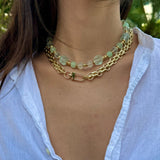 Davina SeaFoam Green Necklace - Bettina H. Designs