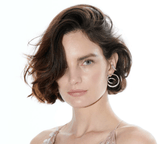 Demarson Crystal Swirl Earrings - Bettina H. Designs
