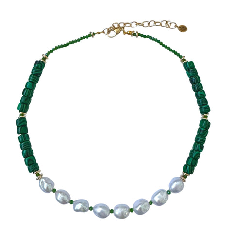 Esmerelda Beaded Necklace - Bettina H. Designs