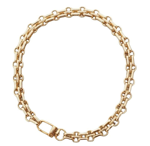 Gianna Gold Link Necklace - Bettina H. Designs