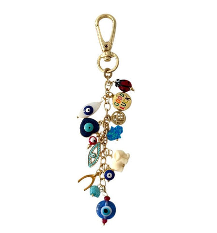 Good Luck Bag Charm Keychain 3 - Bettina H. Designs