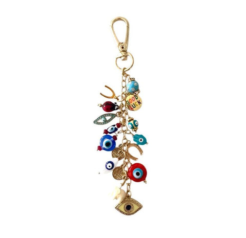 Good Luck Bag Charm Keychain 6 - Bettina H. Designs