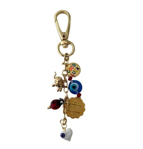 Good Luck Bag Charm Keychain Small - Bettina H. Designs