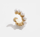 Gracie Pearl Center Orbital Cuff - Bettina H. Designs