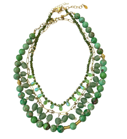 Green Goddess Necklaces - Bettina H. Designs