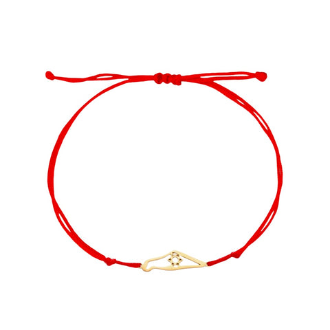 Red String Israel Bracelet