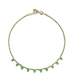 Emerald Enchantment Necklace - Bettina H. Designs