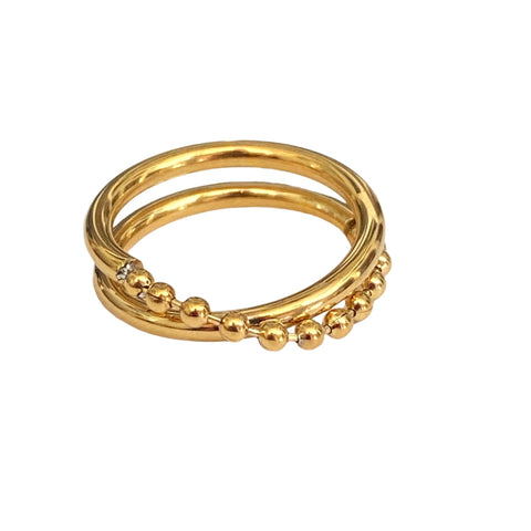 Amayah Gold Ring - Bettina H. Designs