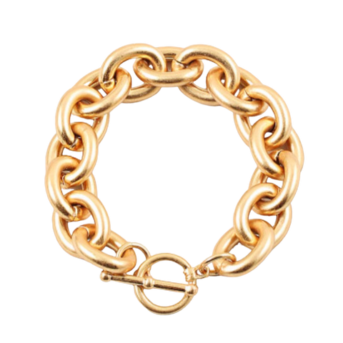 Ophelia Gold Link Bracelet - Bettina H. Designs