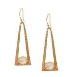 Joya Laine Moonstone Drop Earrings - Bettina H. Designs