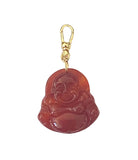 Laughing Buddha Carnelian Pendant - Bettina H. Designs