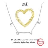 Love Far and Wide Necklace - Bettina H. Designs