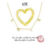 Love Far and Wide Necklace - Bettina H. Designs