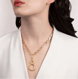 Lulu Frost Edge Necklace - Bettina H. Designs