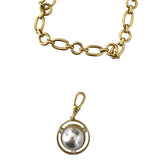 Lulu Frost Oval and Round Chain with On Aire Lulu Charm - Bettina H. Designs