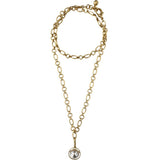 Lulu Frost Oval and Round Chain with On Aire Lulu Charm - Bettina H. Designs