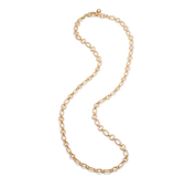 Lulu Frost PLAZA OVAL & ROUND CHAIN NECKLACE BASE - Bettina H. Designs