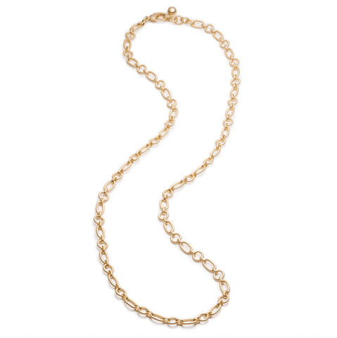 Lulu Frost PLAZA OVAL & ROUND CHAIN NECKLACE BASE - Bettina H. Designs
