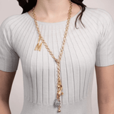 Lulu Frost PLAZA OVAL & ROUND CHAIN NECKLACE BASE - Bettina H. Designs