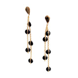 Luna Linear Drop Earrings - Bettina H. Designs