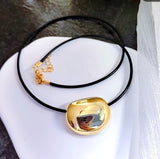 Margot Necklace in Gold or Silver - Bettina H. Designs