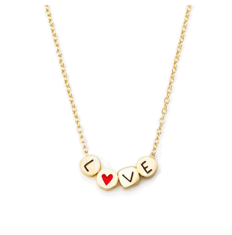 Meridian Ave. Love Charm Necklace - Bettina H. Designs