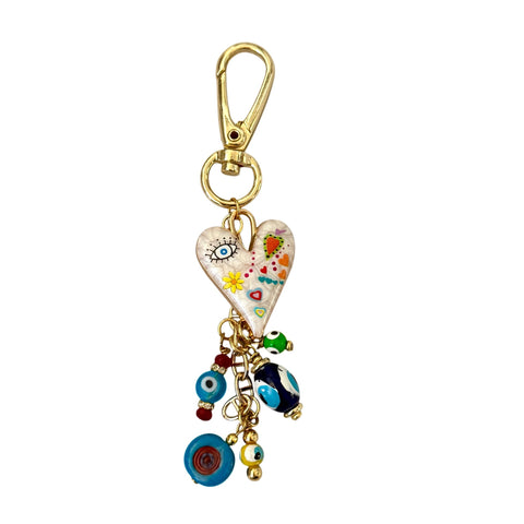 Mini Love and Protection Bag Charm 1 - Bettina H. Designs