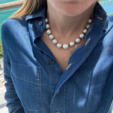 Monarch Pearl Necklace - Bettina H. Designs