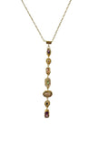Nicole Multi-Color Drop Necklace - Bettina H. Designs