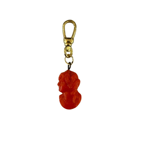 Orange Cameo Charm - Bettina H. Designs