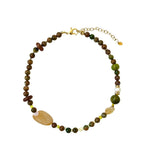 Pearls, Beads and Saucers Necklaces - Bettina H. Designs