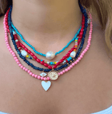 Rita Beaded Necklace - Bettina H. Designs