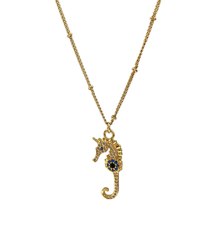 Seahorse Necklace - Bettina H. Designs