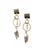 Short Zoe Pearl Earrings - Bettina H. Designs