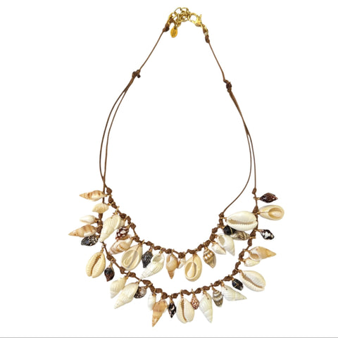Sienna Shell Necklace - Bettina H. Designs