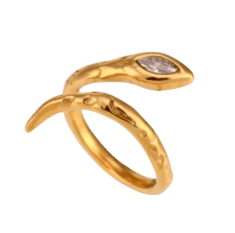 Single Serpant Ring - Bettina H. Designs