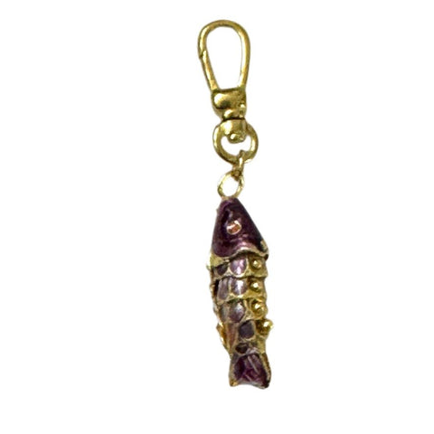 Small Plum Fish - Bettina H. Designs